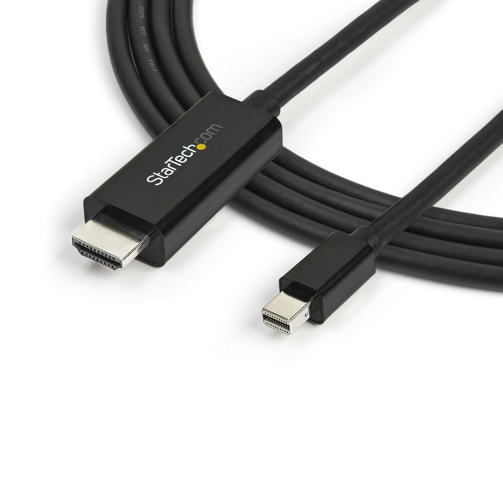 Mini Displayport Til Hdmi Adapter Startech Mdp2hdmm3mb 3 M Sort