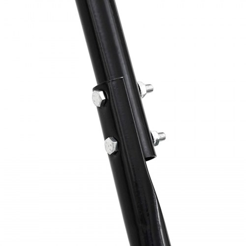 Plæneruller med Aerator Klips Sort 110 x 52 cm Jern