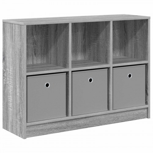 Sidebord med skuffe Grå Sonoma 88,5 x 27,5 x 63,5 cm