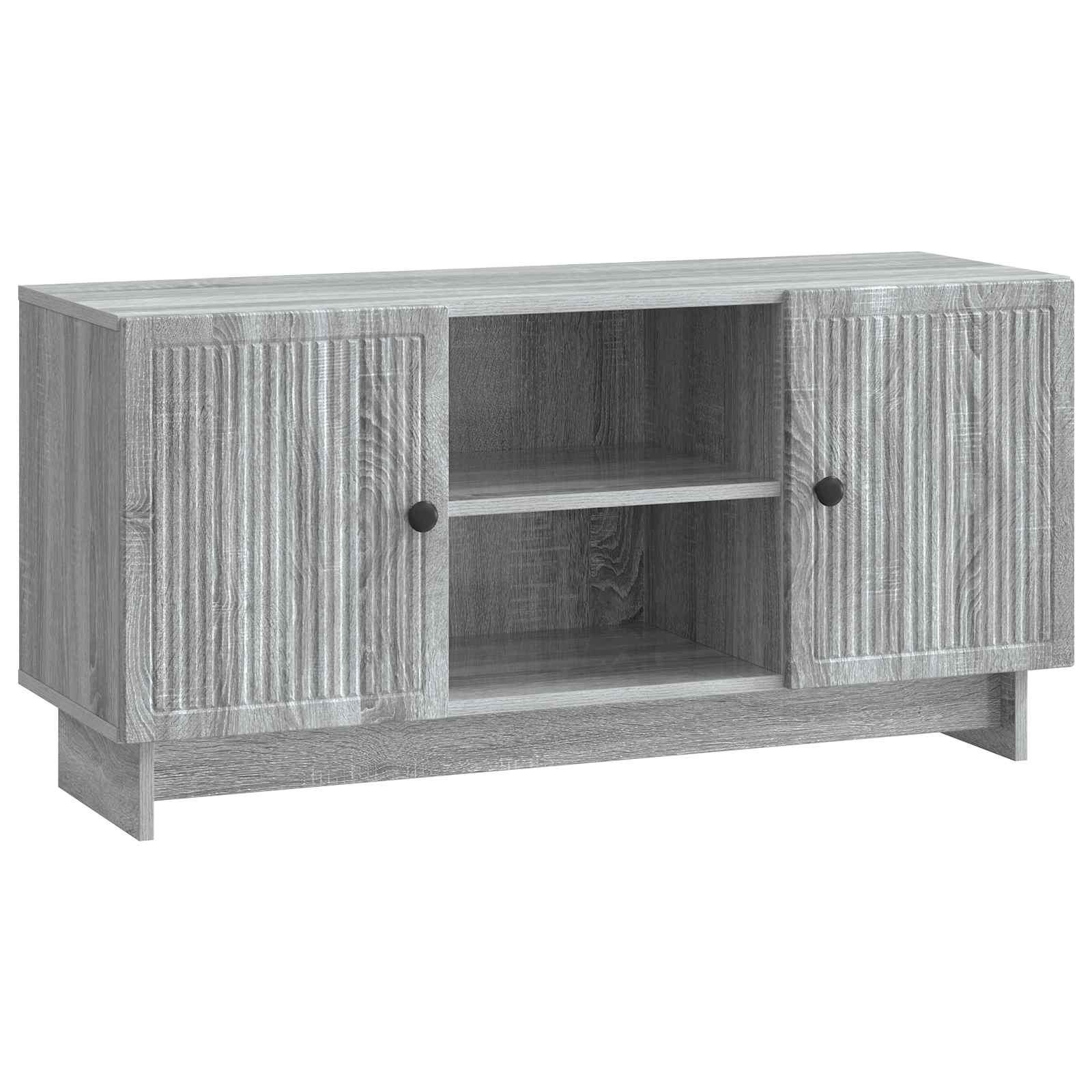TV-skab Grå Sonoma 102 x 34,5 x 50 cm Konstrueret træ