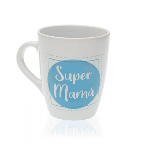 Versa krus i stentøj - Super Mamá, 8,5 × 10 × 8,5 cm