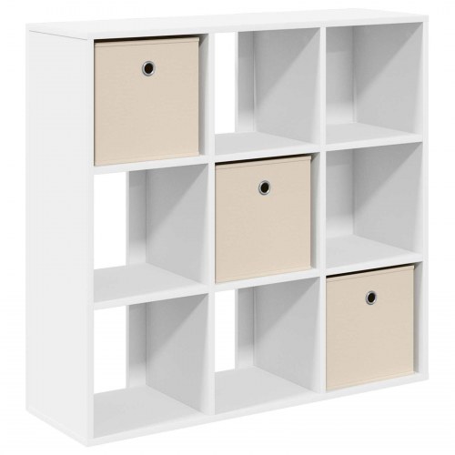 Sidebord med skuffe Hvid 88,5 x 29 x 84,5 cm