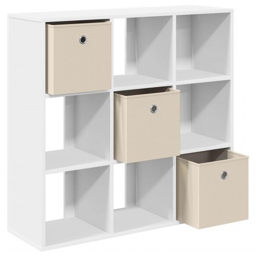 Sidebord med skuffe Hvid 88,5 x 29 x 84,5 cm