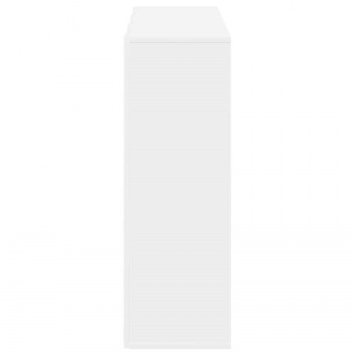 Sidebord med skuffe Hvid 88,5 x 29 x 84,5 cm