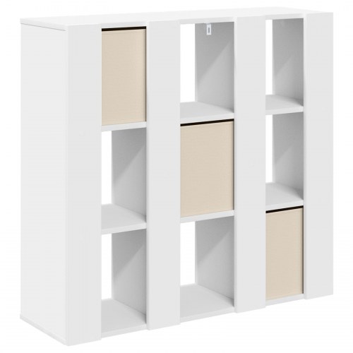 Sidebord med skuffe Hvid 88,5 x 29 x 84,5 cm