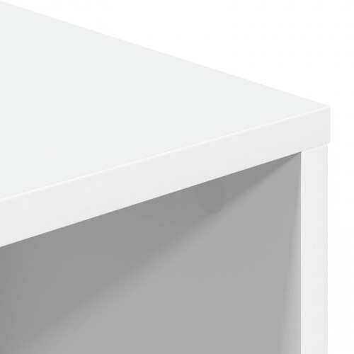 Sidebord med skuffe Hvid 88,5 x 29 x 84,5 cm