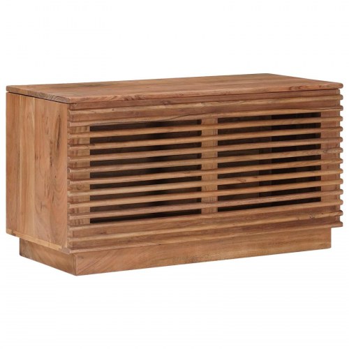 Opbevaringskasse med opbevaring Naturfarvet 85 x 40 x 46 cm