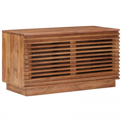 Opbevaringskasse med opbevaring Naturfarvet 85 x 40 x 46 cm