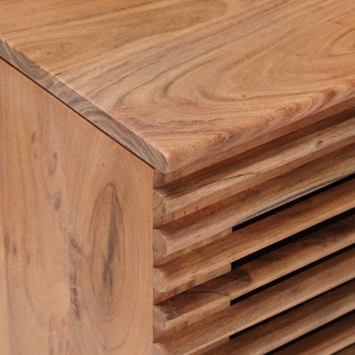 Opbevaringskasse med opbevaring Naturfarvet 85 x 40 x 46 cm