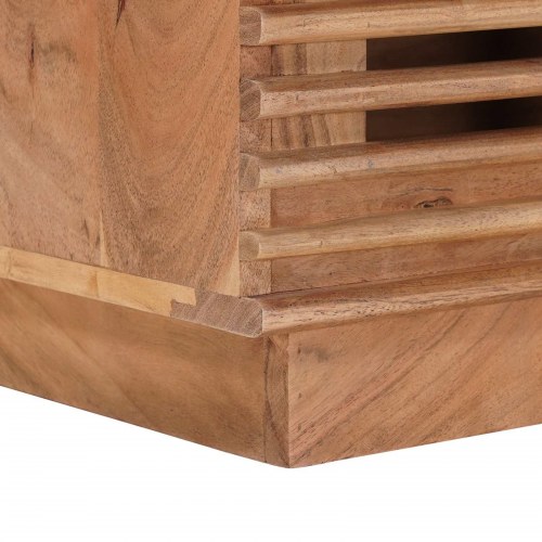 Opbevaringskasse med opbevaring Naturfarvet 85 x 40 x 46 cm