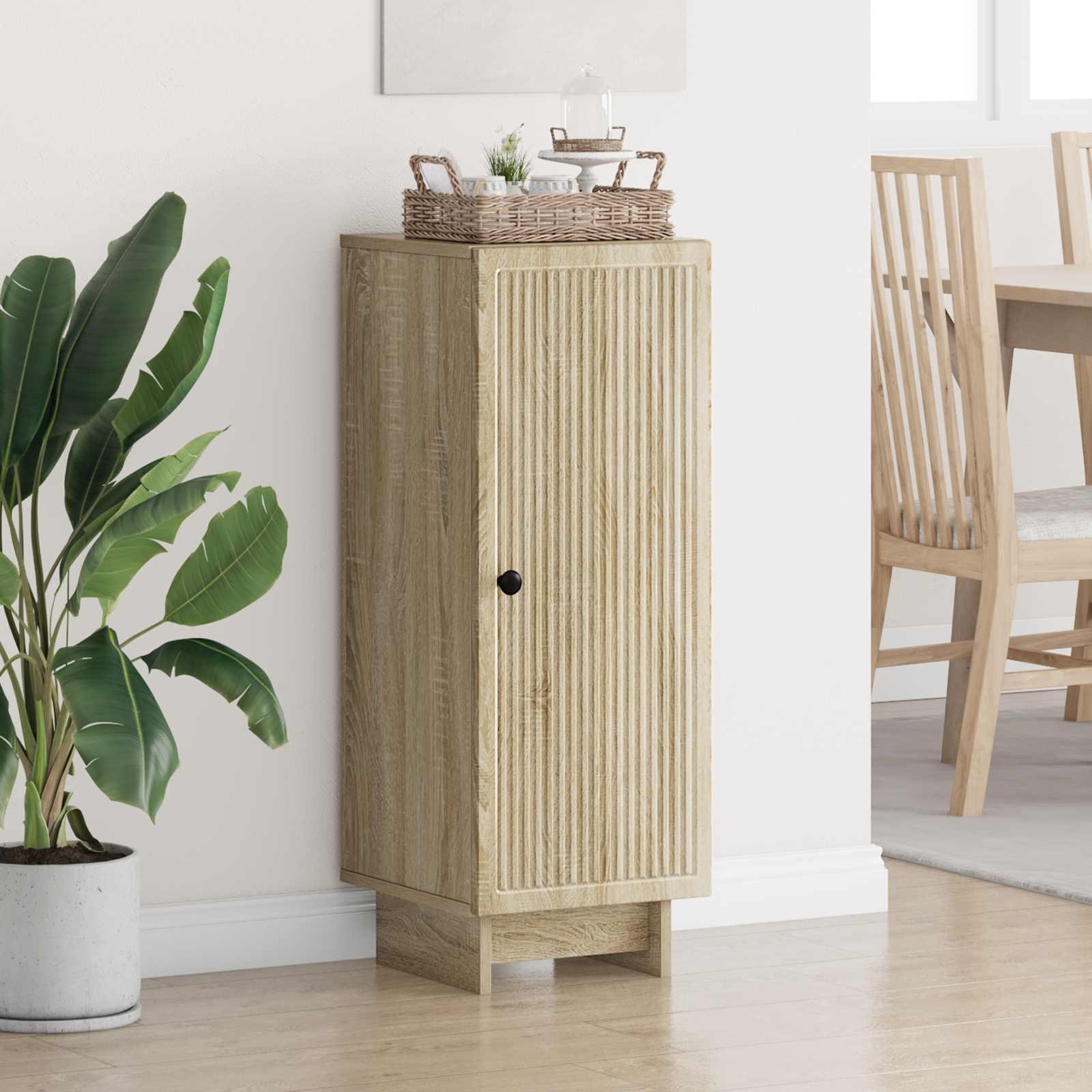 Kabinet Sonoma eg 33 x 34,5 x 90 cm Konstrueret træ