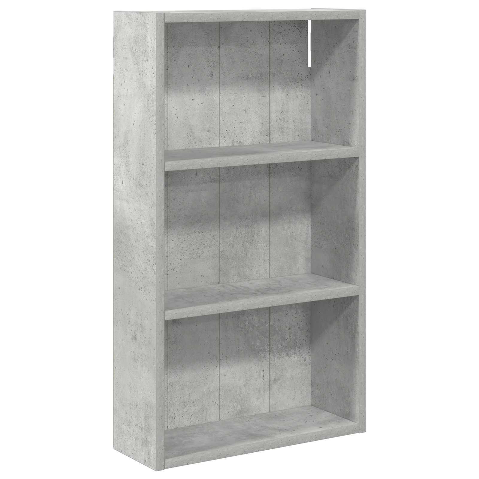Badeværelsesvægskab BetonGrå 40 x 14 x 70 cm Konstrueret træ