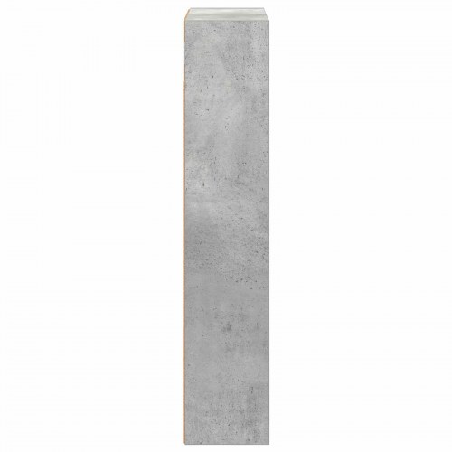 Badeværelsesvægskab BetonGrå 40 x 14 x 70 cm Konstrueret træ