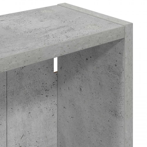 Badeværelsesvægskab BetonGrå 40 x 14 x 70 cm Konstrueret træ