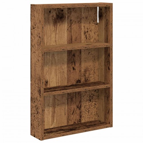 Badeværelsesvægskab med hylde Gammelt træ 40 x 10 x 60,5 cm