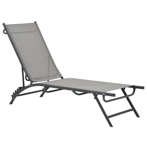 Liggestole 2 stk. textilene og stål