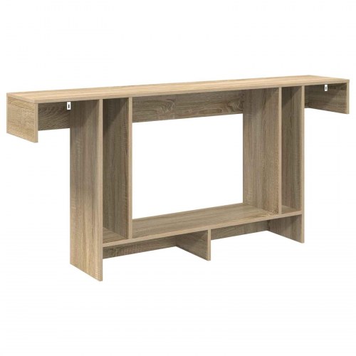Konsolbord i sonoma eg - 160 × 30 × 74 cm