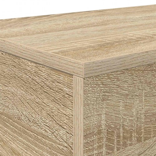 Konsolbord i sonoma eg - 160 × 30 × 74 cm