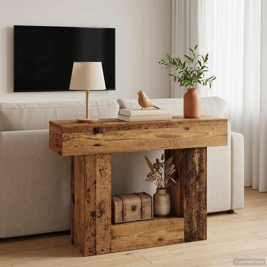 Gammelt træ 101 x 30 x 74 cm