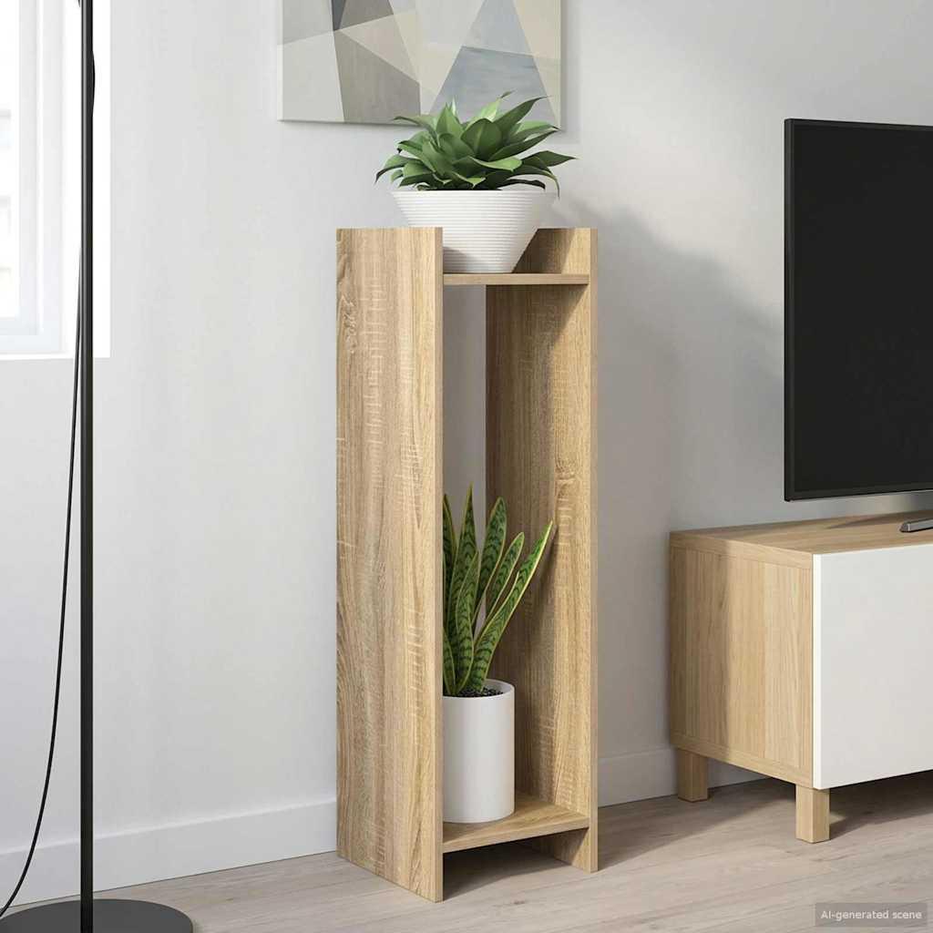 Planteholder 2 stk Sonoma eg 30 x 30 x 100 cm Konstrueret træ