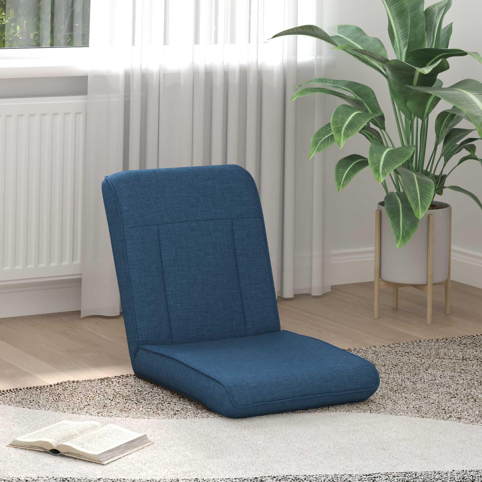 Gulvstol Blå 50 x 73 x 60 cm Stof