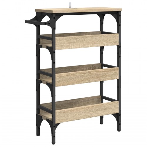 Køkkenvogn Sonoma eg 53 x 20 x 76 cm Konstrueret træ