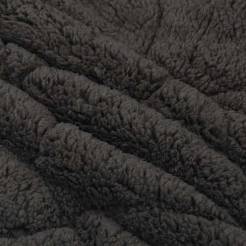 Sommer dyne Antracit 200 x 240 cm Mikrofiber og Teddy fleece