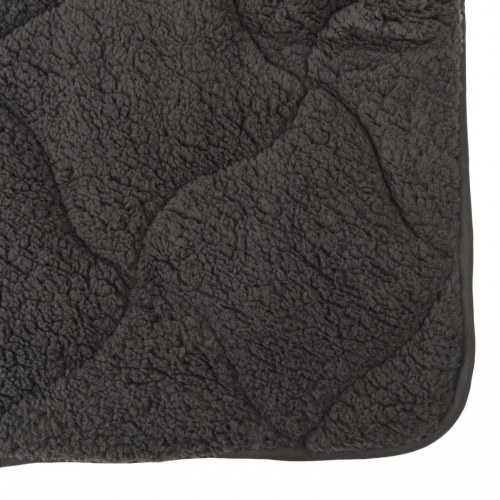 Sommer dyne Antracit 200 x 240 cm Mikrofiber og Teddy fleece