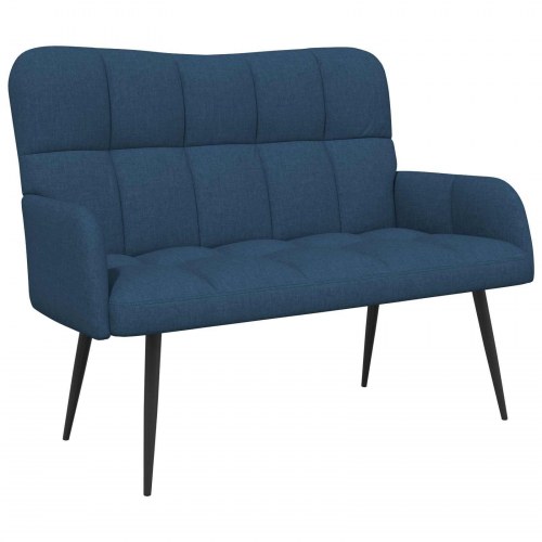 To-personers sofa Blå 115 x 61 x 87 cm Stof