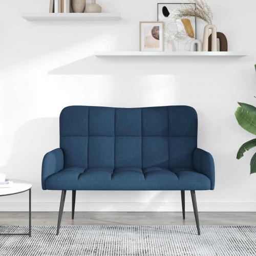 To-personers sofa Blå 115 x 61 x 87 cm Stof