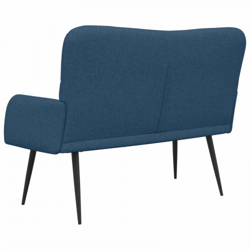 To-personers sofa Blå 115 x 61 x 87 cm Stof