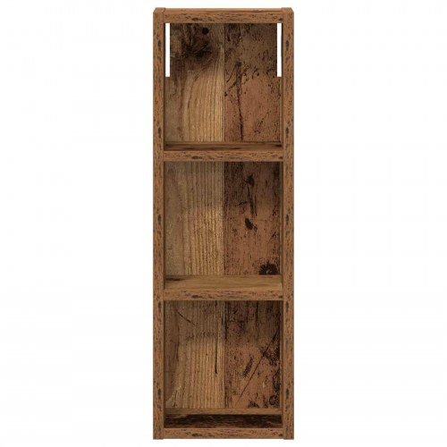 Badeværelsesvægskab med hylde Gammelt træ 20 x 10 x 60,5 cm