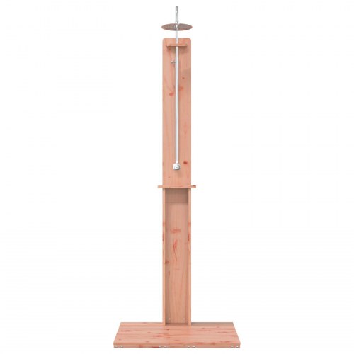Udendørs bruser Naturfarvet 75 x 76 x 217 cm Massiv Douglas træ