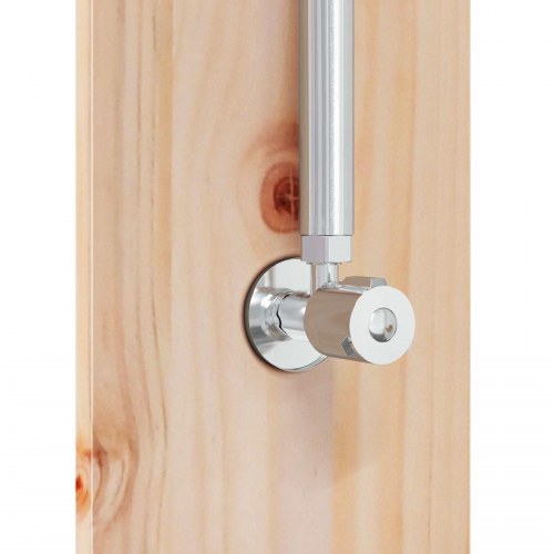 Udendørs bruser Naturfarvet 75 x 76 x 217 cm Massivt fyrretræ