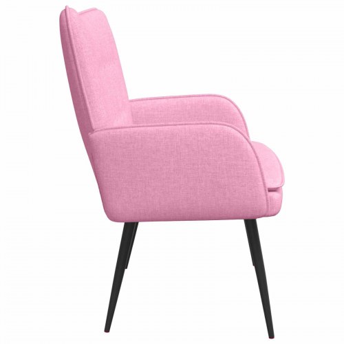 2-personers sofa Lyserød 115 x 61 x 87 cm Stof