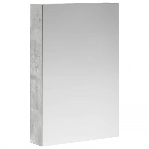 Badeværelsesspejlskab med hylde Beton Grå 40 x 10,5 x 60,5 cm