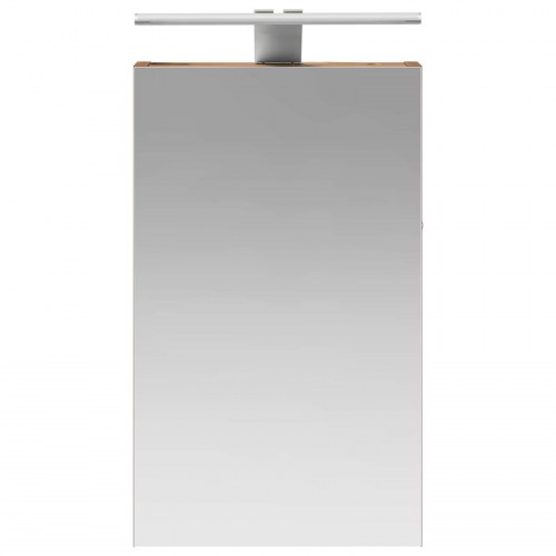 Badeværelsesspejlskab med hylde Gammelt træ 30 x 10,5 x 50 cm