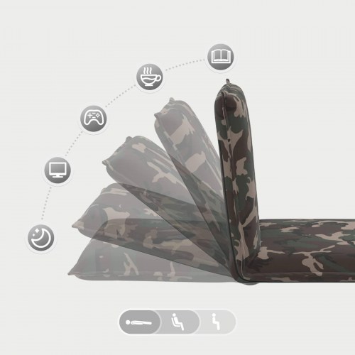 Gulvstol Army Grøn 54 x 64 x 59 cm Stof