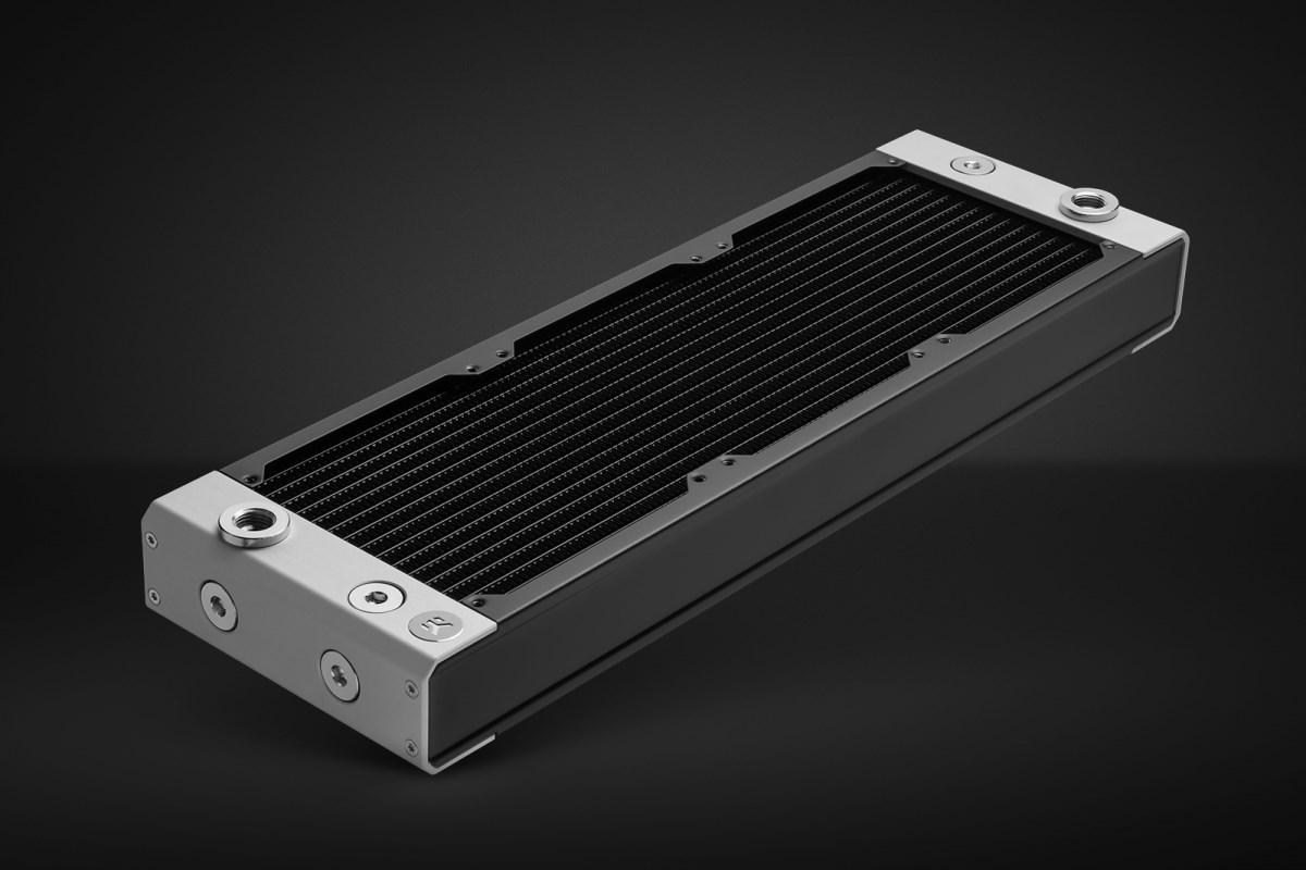 EK Water Blocks radiator – 420 mm, 44 mm, sort