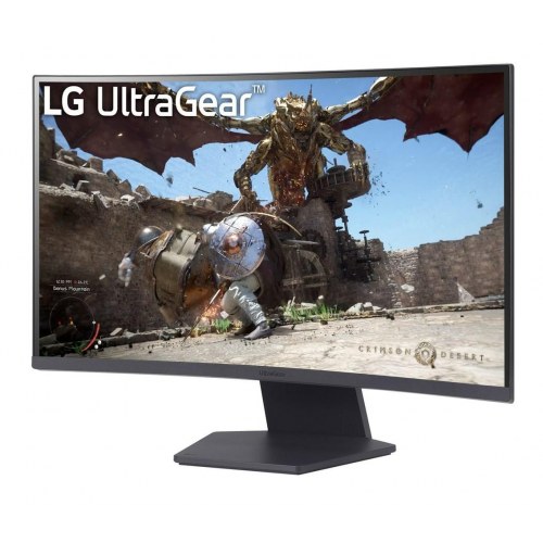 LG UltraGear 27GS60Q 27" buet QHD gaming-skærm – 180 Hz, 1 ms, sort