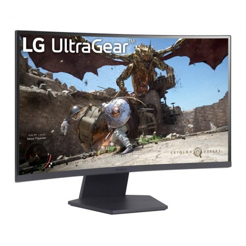 LG UltraGear 27GS60Q 27" buet QHD gaming-skærm – 180 Hz, 1 ms, sort