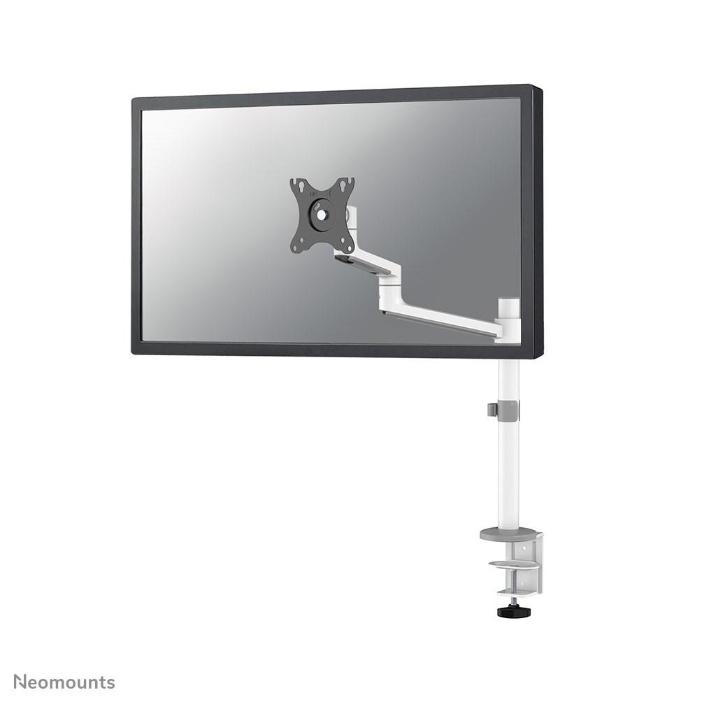 Neomounts DS60-425WH1 skærmarm 17-27" - pladsbesparende, hvid billede