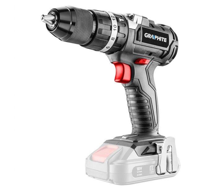 GRAPHITE 58G020 slagboremaskine uden kul – Energy+ 18V, 1 700 o/min
