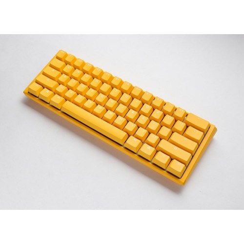 Ducky One 3 Mini gaming-tastatur – Yellow, mekanisk, tysk layout