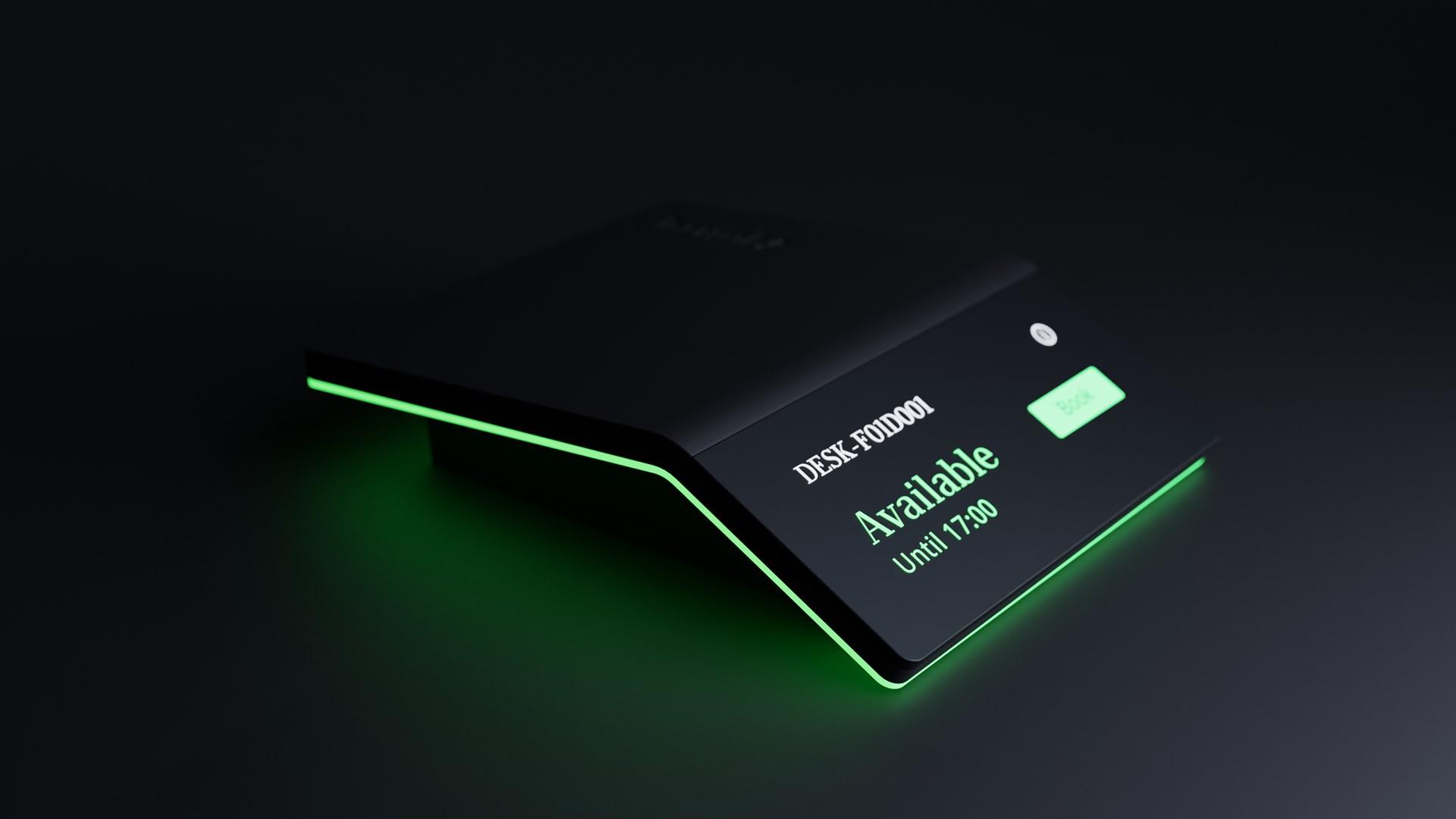 Humly Booking Device - 5-pak møderums-/skrivebordsdisplay