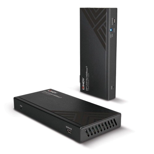 LINDY 150 m Cat6 DisplayPort 1.2 HDBaseT KVM-extender med USB, IR og RS‑232
