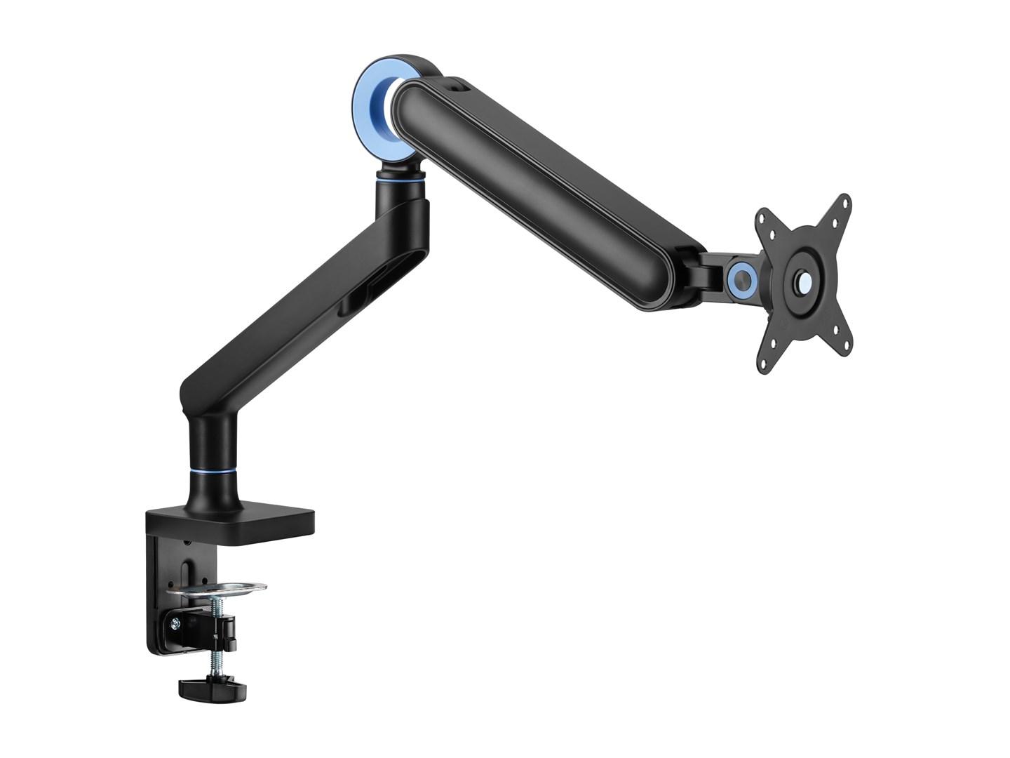 EQUIP 17"–35" Premium skærmholder til bord – sort