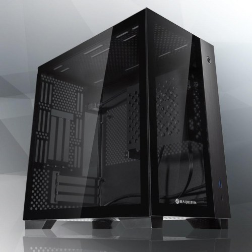 Raijintek PAEAN Mini – mini tower pc-kabinet, sort