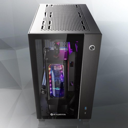 Raijintek PAEAN Mini – mini tower pc-kabinet, sort