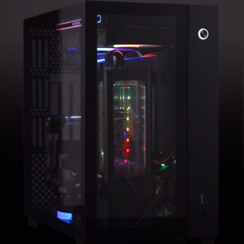 Raijintek PAEAN Mini – mini tower pc-kabinet, sort